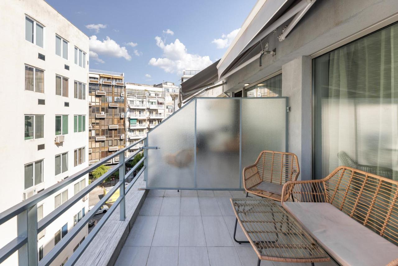 Central Sky Apartments Солун Екстериор снимка